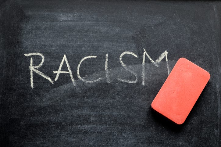 Erasing racism. 