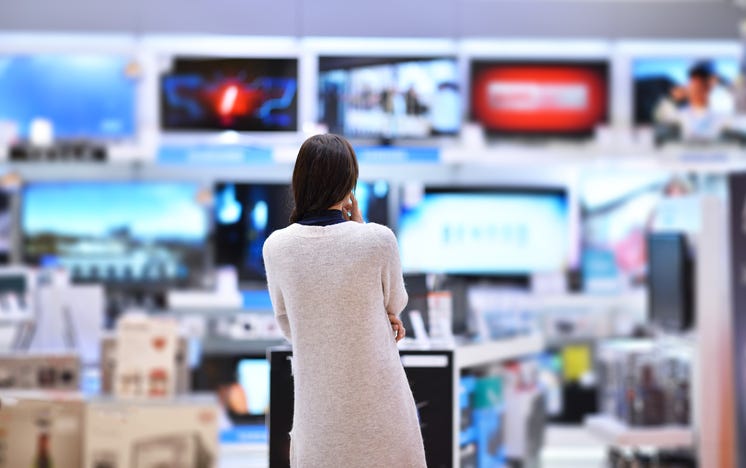 electronics store