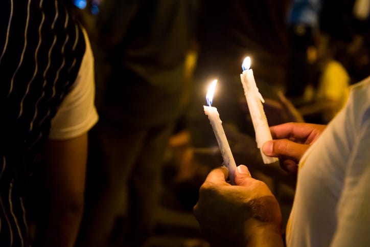 Vigil held for teenage Arlington brothers gunned down last week