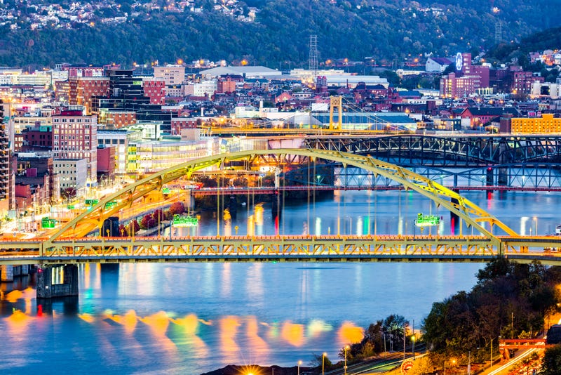 Along the Monongahela River in Pittsburgh