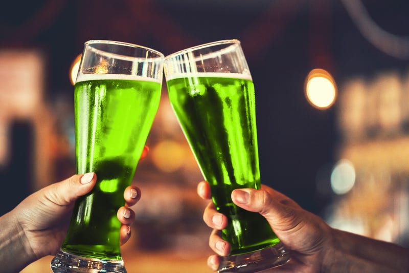 green beer on St. Patrick's Day