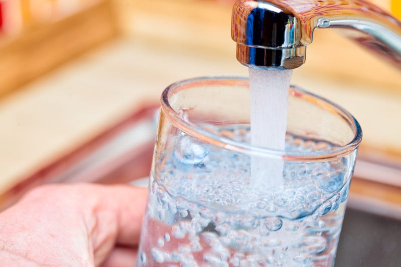 drinking water