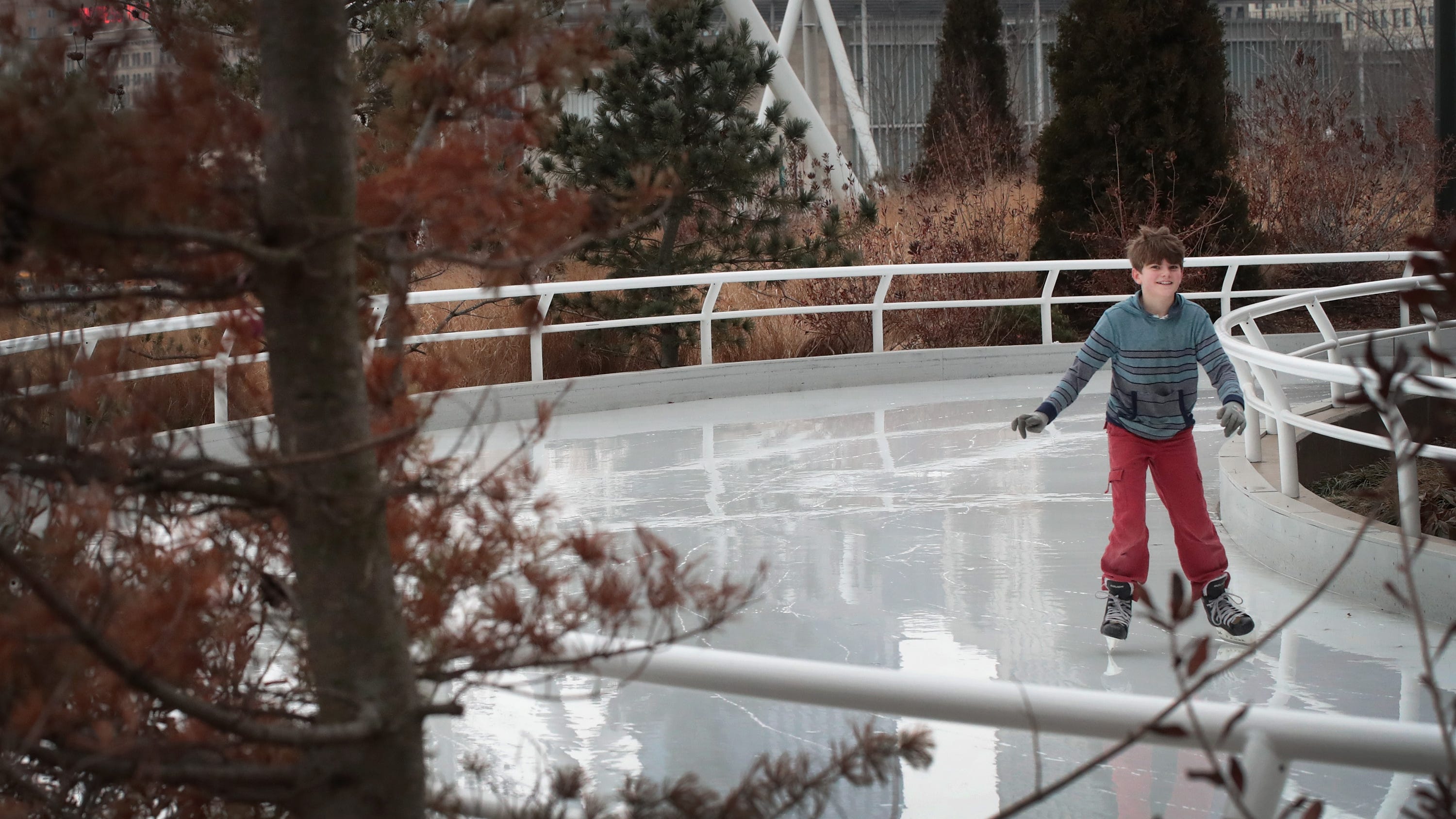 Maggie Daley ice skating ribbon opens Nov. 19 with Van Gogh-inspired design