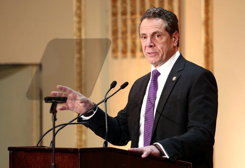 Governor of New York State Andrew Cuomo speaks on stage at the HELP USA 30th Anniversary Event at The Plaza Hotel on March 16, 2017 in New York City.