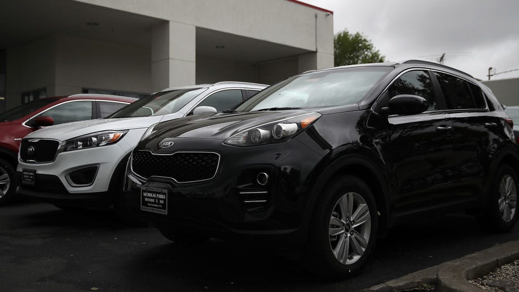 Kia announces recall for 70,000 SUVs over fire risk