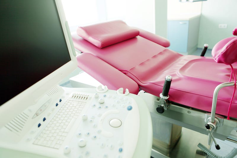 Gynecologists' office stock photo.