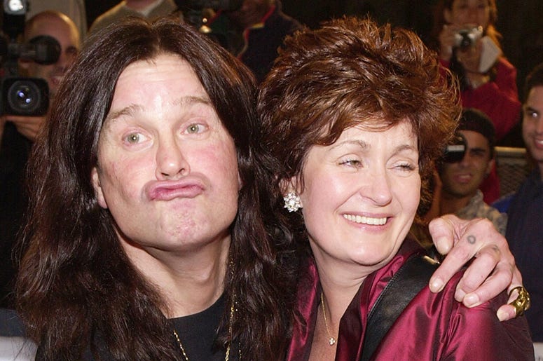 Ozzy and Sharon Osbourne