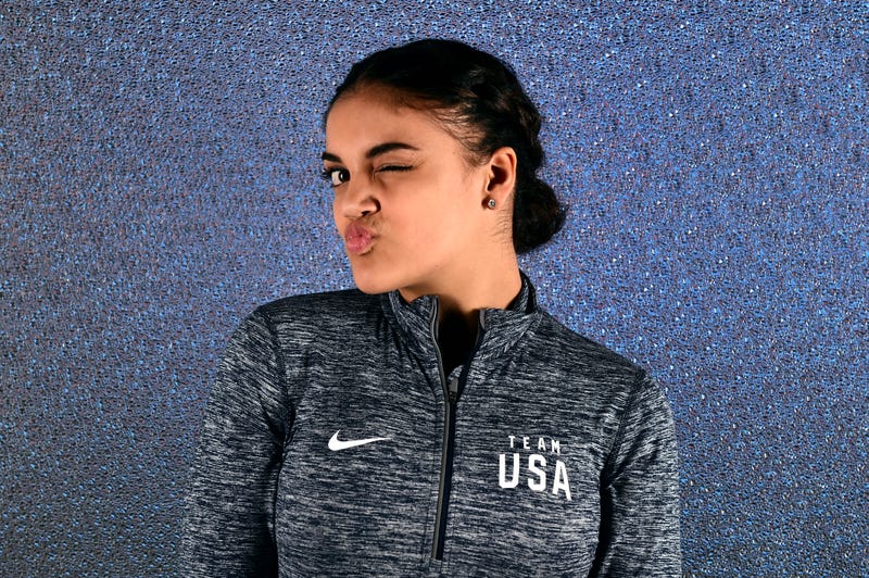 Olympic gymnast Laurie Hernandez