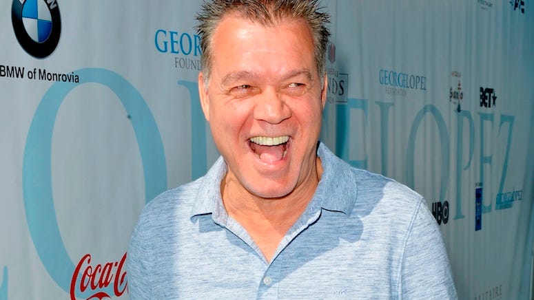 A New York City subway station turned into an Eddie Van Halen tribute