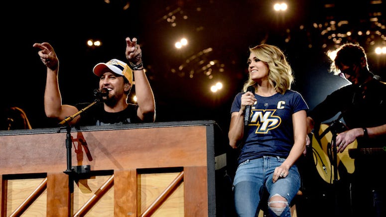 Luke Bryan Is Disturbed That Carrie Underwood Hasn't Won CMA 'Entertainer of the Year'