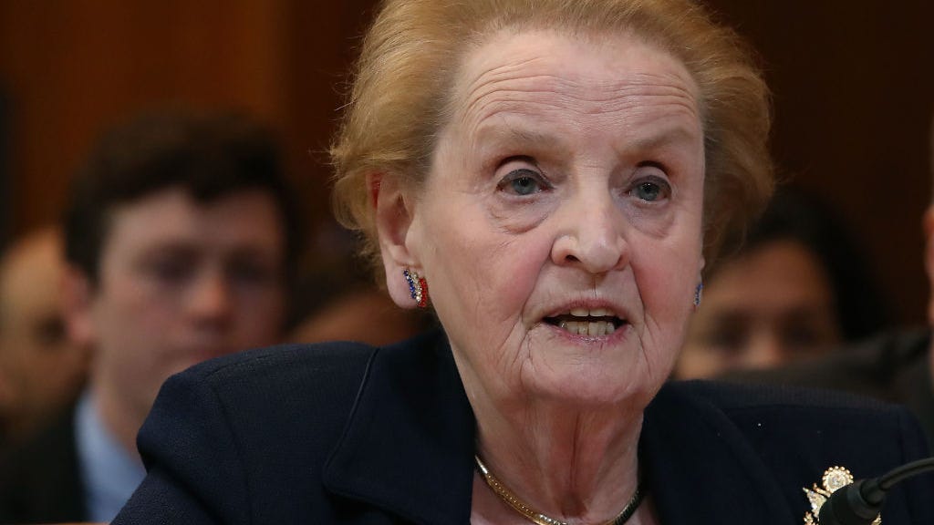 Madeleine Albright, first female US Secretary of State, dies at 84