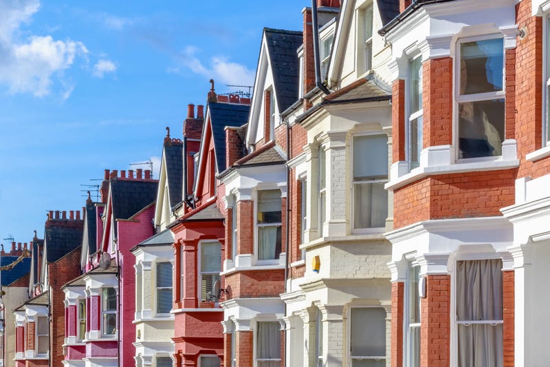Rowhouses.