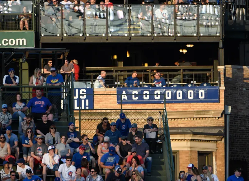 Wrigley rooftop building