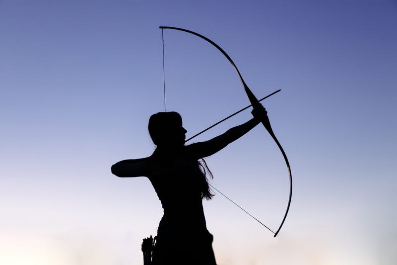 female archer