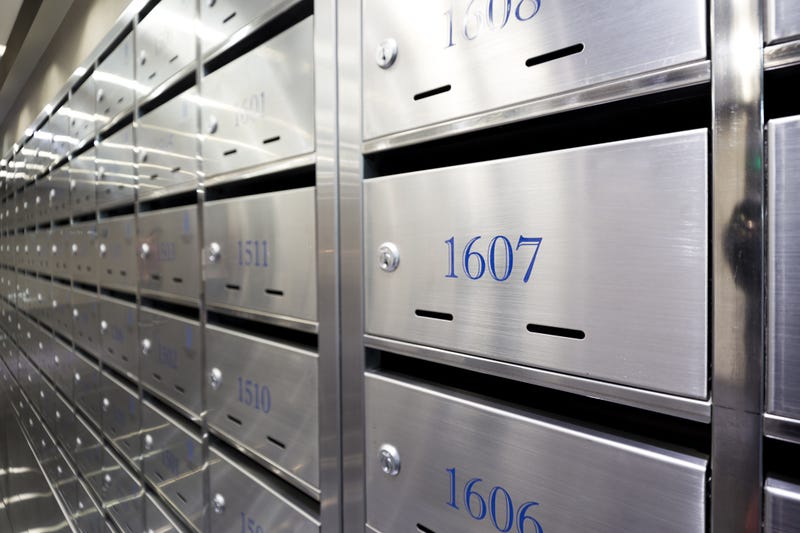 Safe deposit boxes