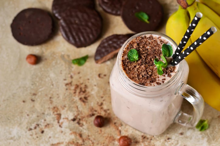 Cookie milkshake 