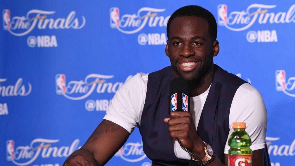 Twitter loves Draymond as NBA analyst: 'the equivalence of Tony Romo on Monday Night Football"
