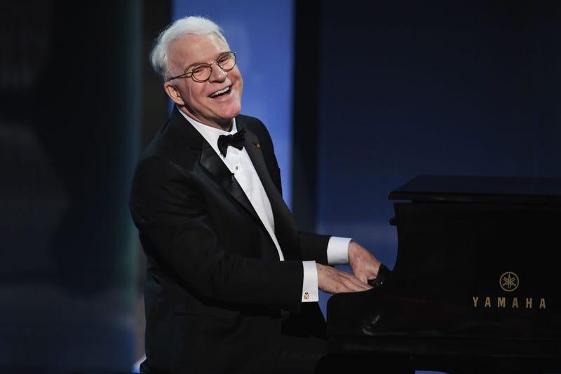Actor Steve Martin performs onstage during American Film Institute's 45th Life Achievement Award Gala Tribute to Diane Keaton at Dolby Theatre on June 8, 2017 in Hollywood, California