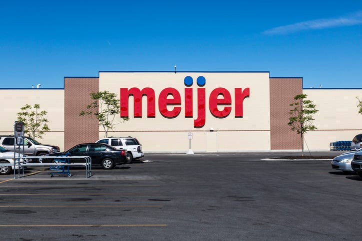 Meijer parking lot