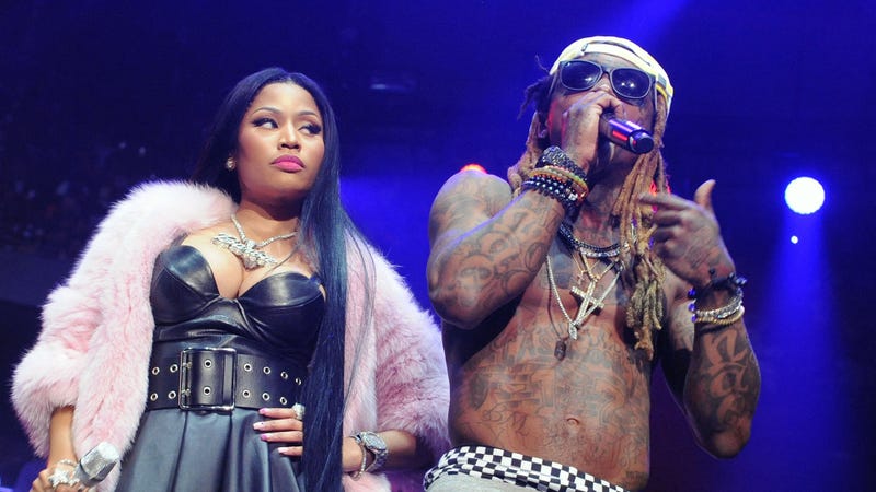 Nicki Minaj and Lil Wayne 