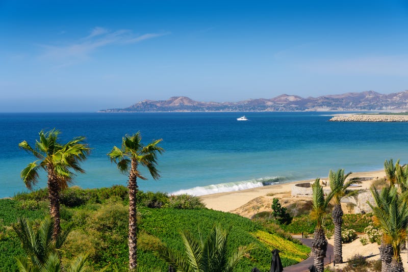 Beach and coastline of Cabo San Lucas, Mexico