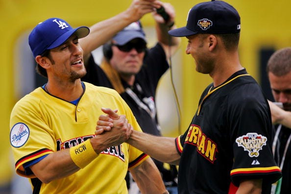 Nomar Garciaparra, Derek Jeter