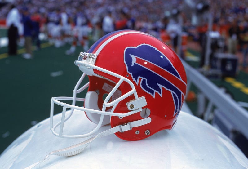 Buffalo Bills red helmet