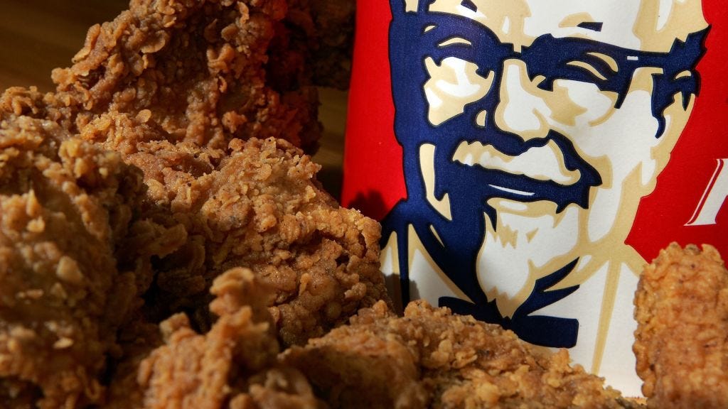 Viral tweet will have you looking at KFC's logo like never before
