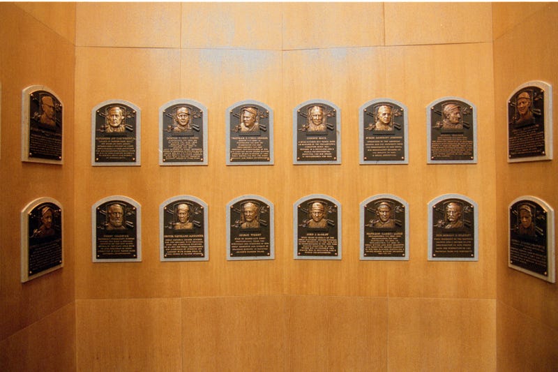 Baseball Hall of Fame Plaque Gallery