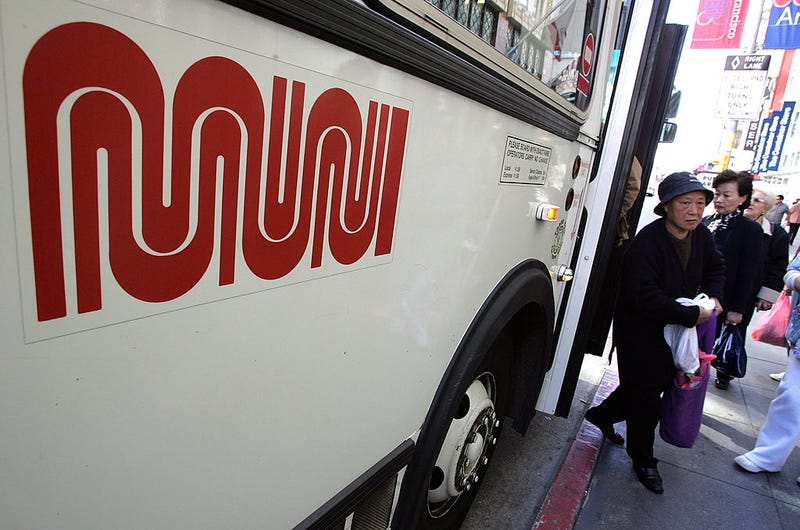 Passengers get off of a San Francisco MUNI bus March 7, 2007 in San Francisco, California.