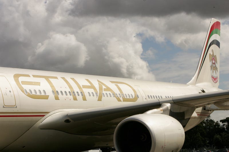 An Etihad Airways plane. The victim was assaulted on Etihad Airways Flight 103 in 2018.