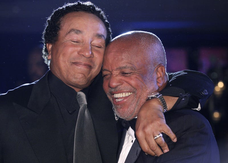 Smokey Robinson and Berry Gordy