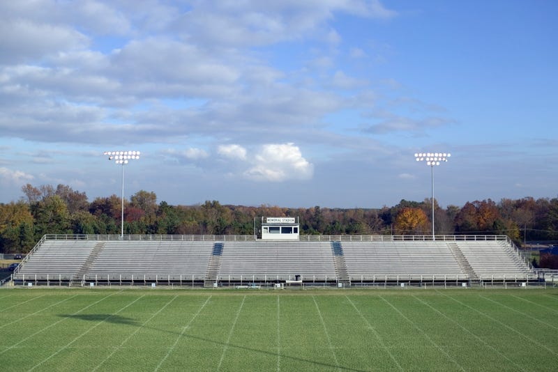 High School football stadium