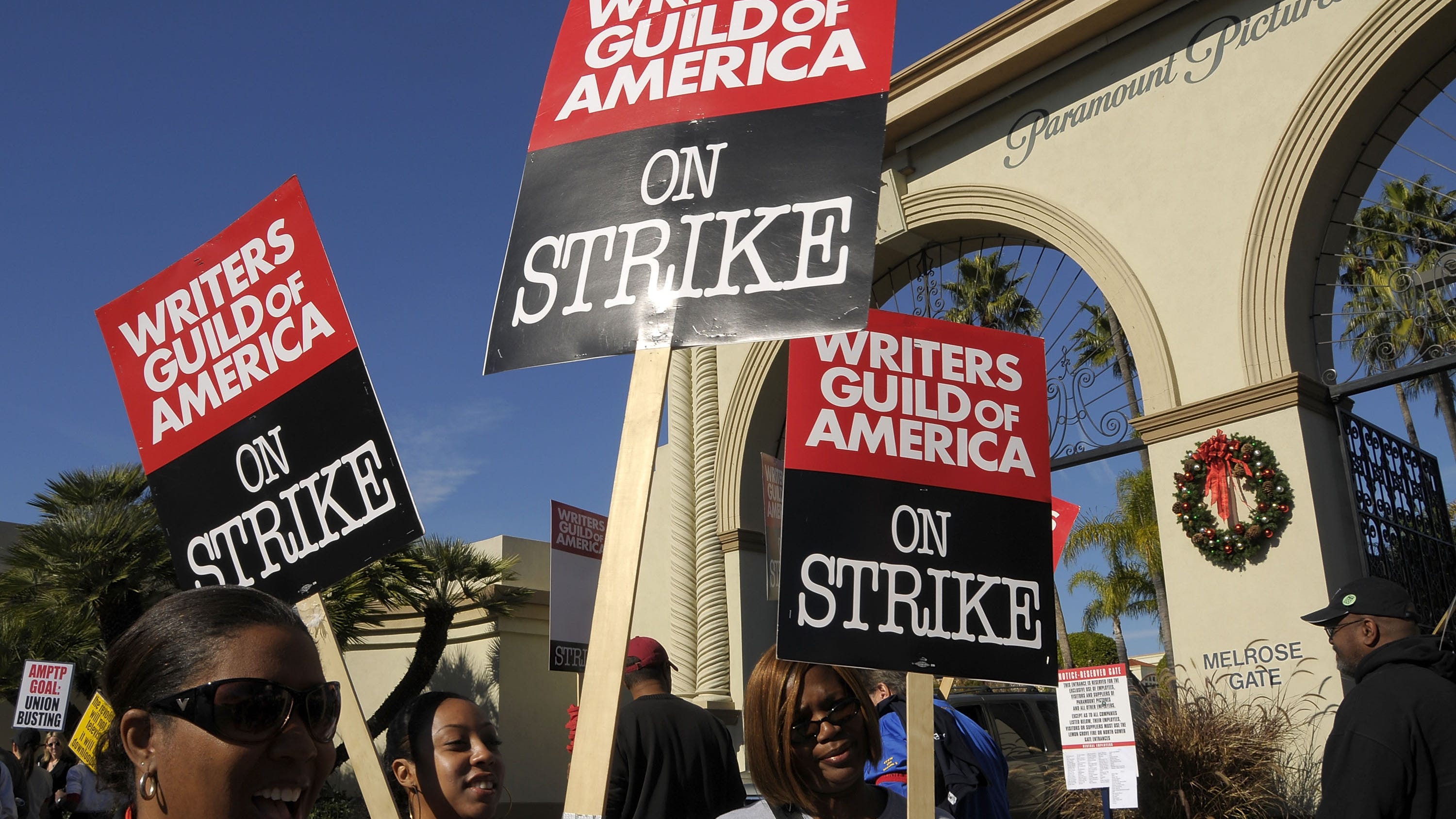 Writers Guild calls strike authorization vote amid Hollywood studio talks