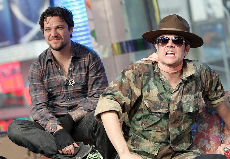 Bam Margera and Johnny Knoxville