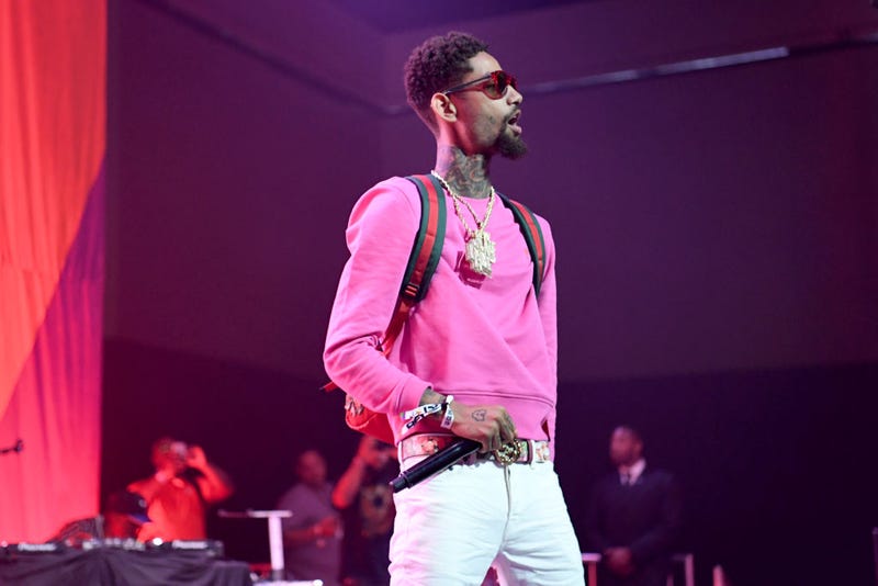 PnB Rock performs onstage at the Main Stage Performances during the 2017 BET Experience at Los Angeles Convention Center on June 24, 2017 in Los Angeles, California.