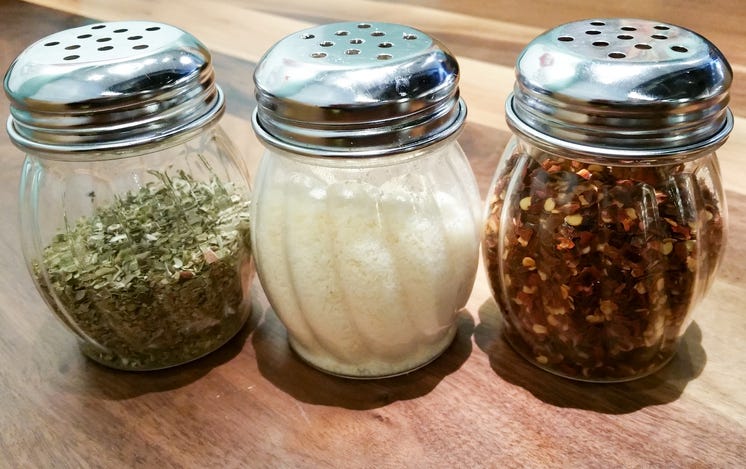 Parmesan shaker