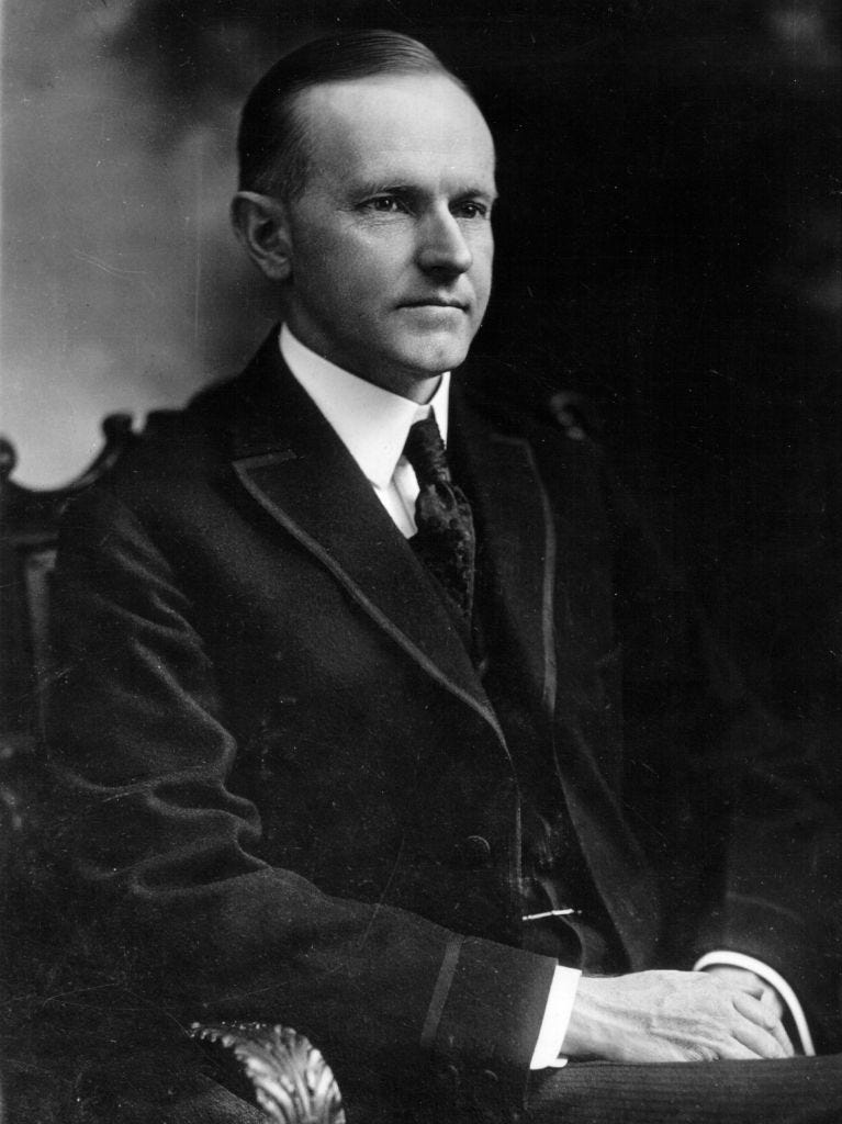 President Calvin Coolidge