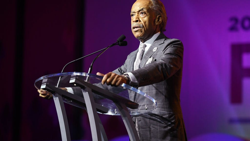 Al Sharpton says Trump's arrest on MLK assassination day is 'ironic'