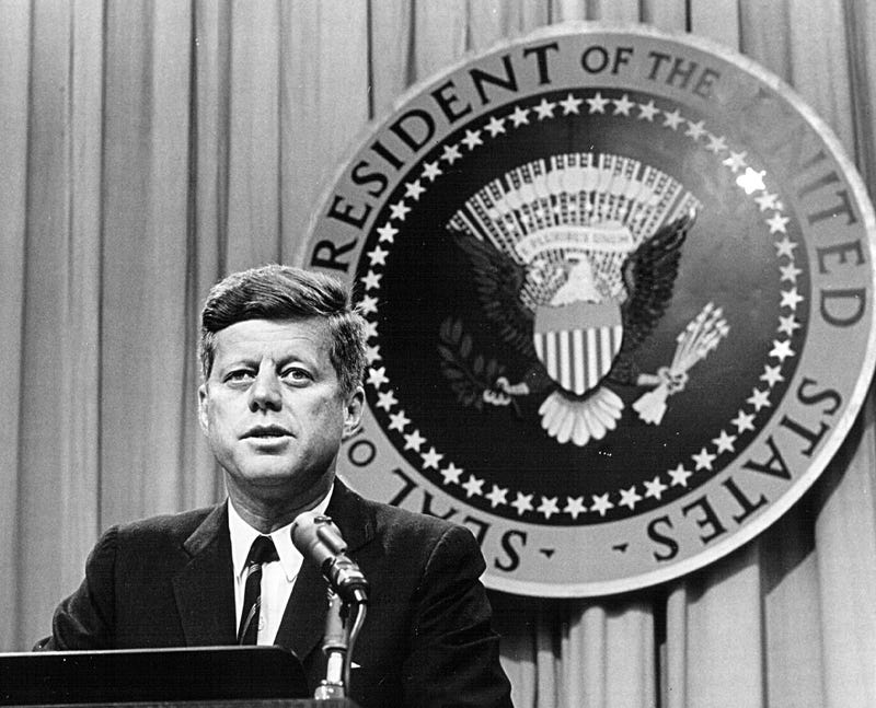 President John F. Kennedy