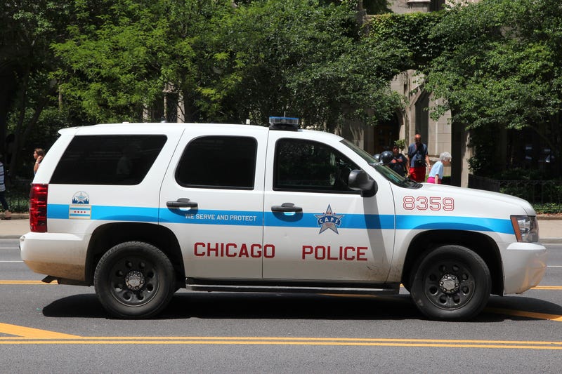 Chicago police vehicle