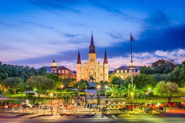 French Quarter in New Orleans