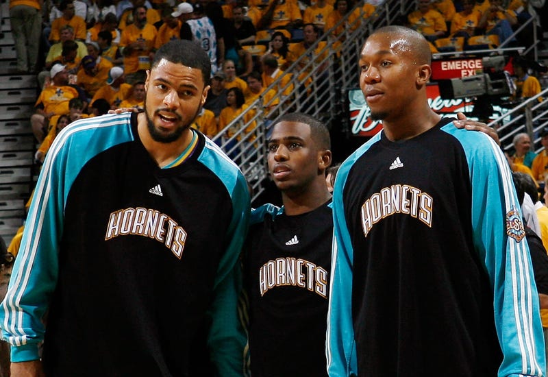 Tyson Chandler, Chris Paul and David West