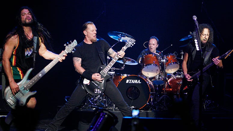 Watch Metallica cap off Super Bowl Sunday with 'Enter Sandman'