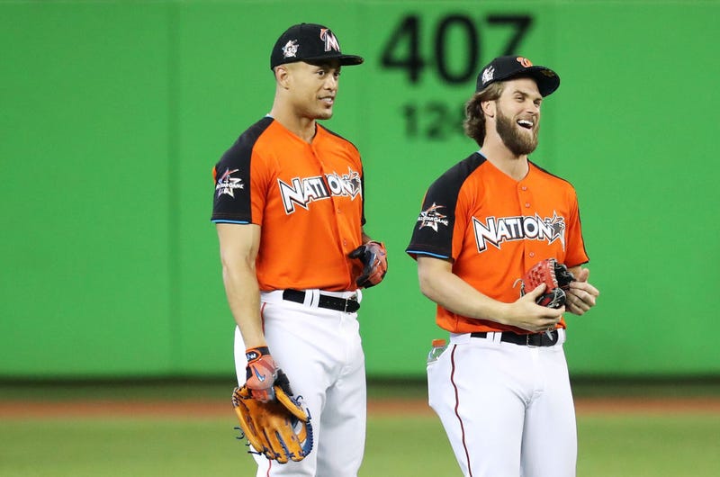 Giancarlo Stanton and Bryce Harper