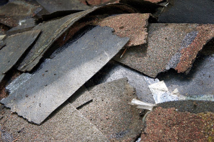 Shingle Waste Pile