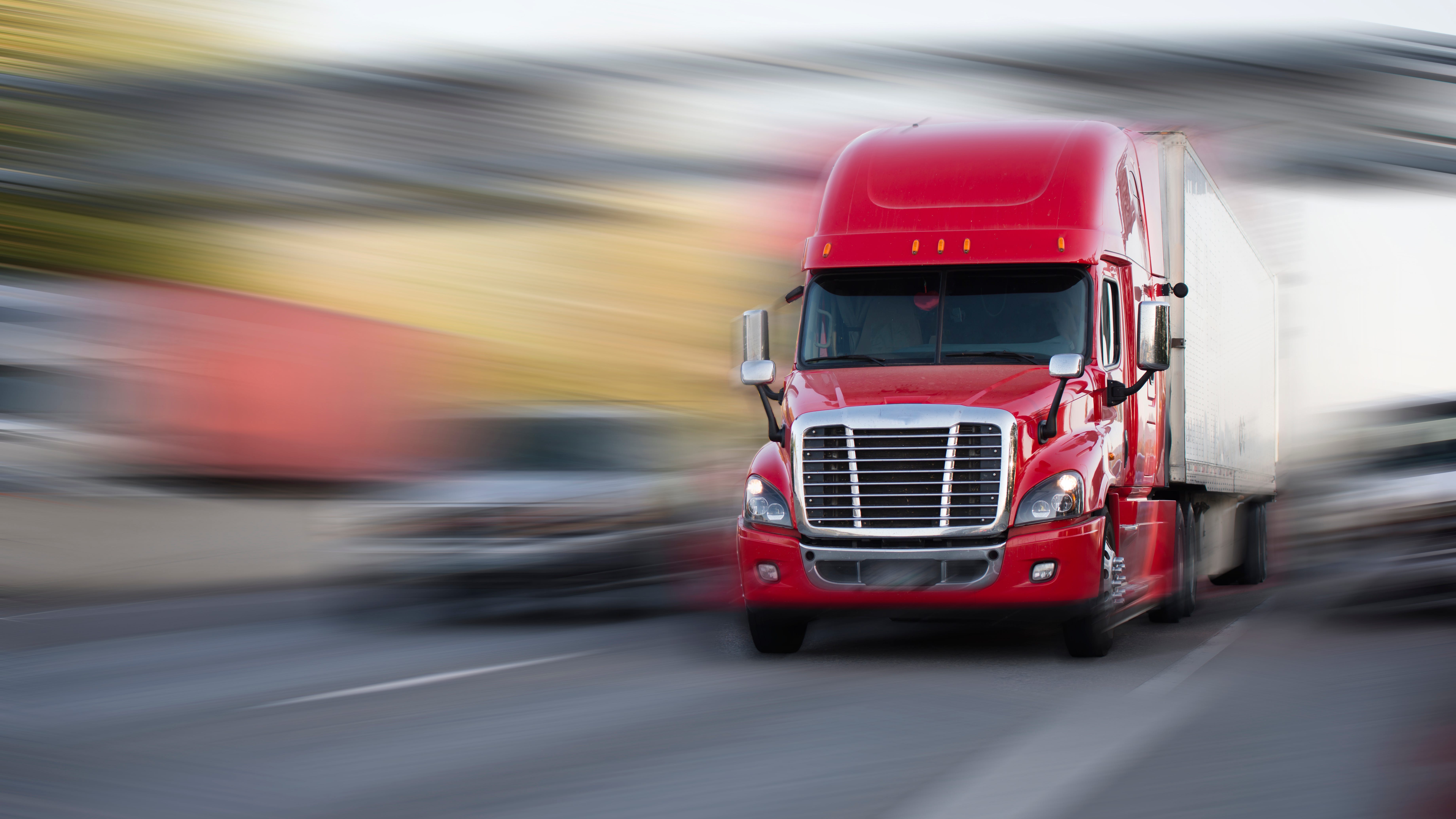 Detroit freeway re-opens after semi-trucks collide, spill natural gas