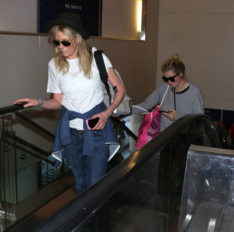 LOS ANGELES, CA - JULY 26: Kim Basinger and Ireland Baldwin are seen on July 26, 2017 in Los Angeles, California. (Photo by SMXRF/Star Max/GC Images)