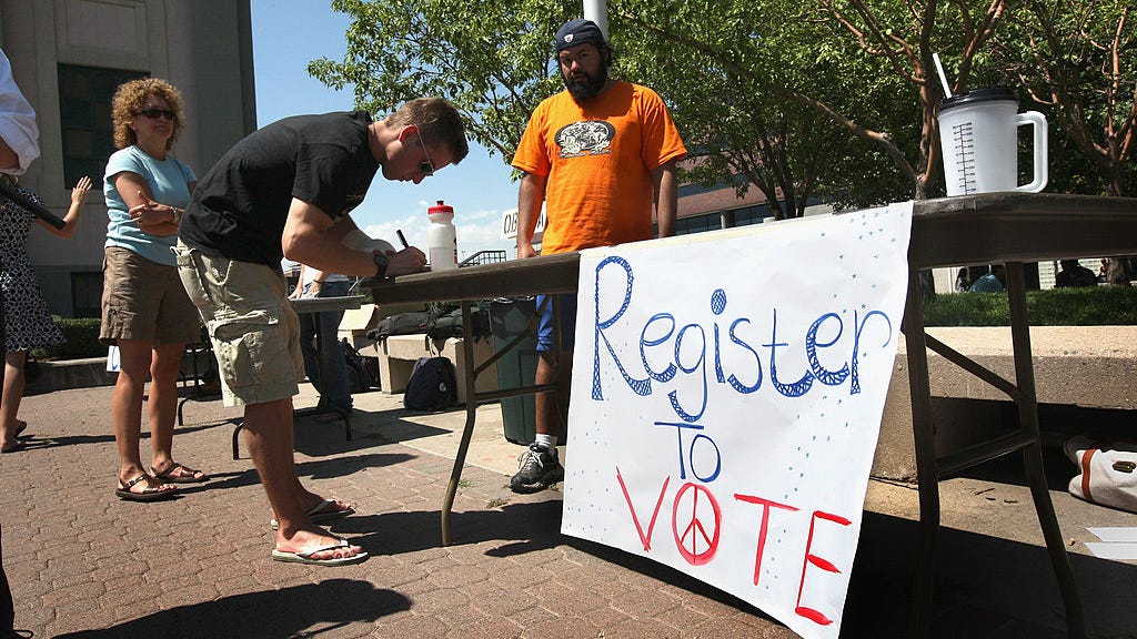 Voter registration surges after Roe v. Wade leak