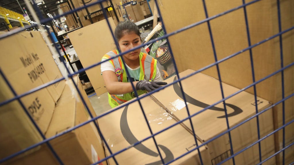 California passes bill to help Amazon warehouse workers fight back